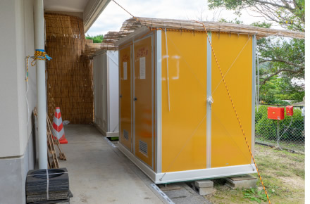 エンカレッジⅡ（2室型）を２台設置。