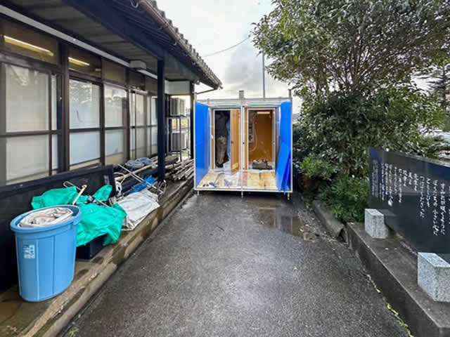 エンカレッジⅡ型が設置された様子