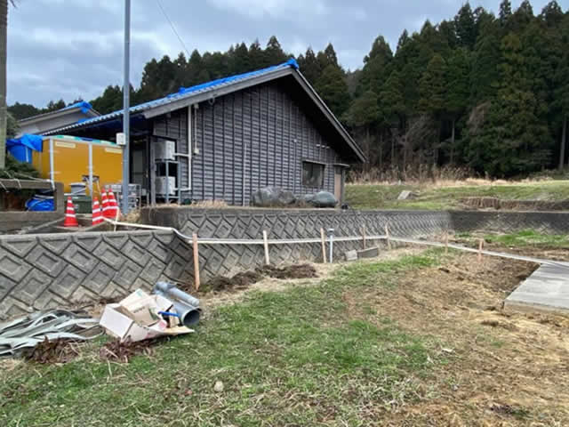 違った角度から撮影した様子