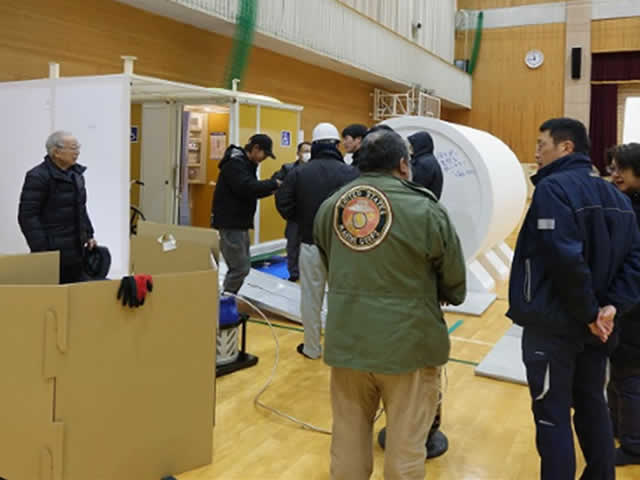 エンカレッジⅡ型が設置された様子