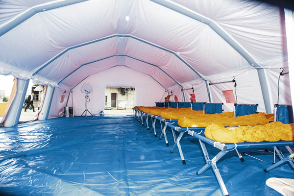 救護や宿泊にも利用可能